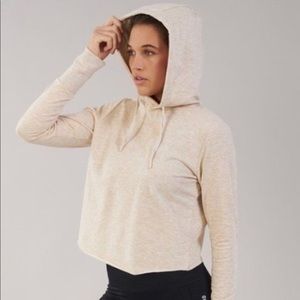 Gymshark crossed crop hoodie size S